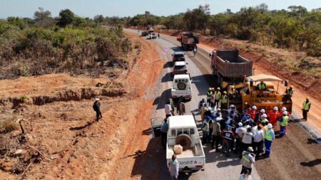 Lualaba: Alexis Gisaro Satisfait de l’Évolution des Travaux sur le tronçon nguba-lubudi