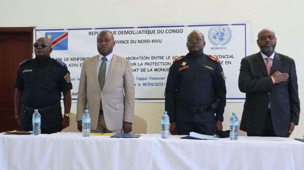 Le gouvernement provincial du Nord-Kivu et la MONUSCO resserrent leur coopération pour protéger les civils