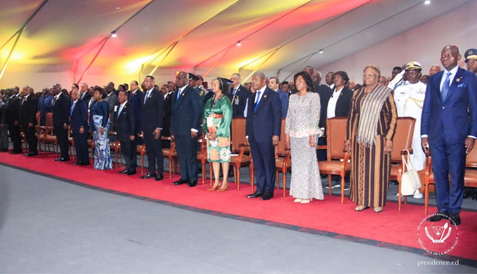 Félix Tshisekedi à Luanda pour participer au sommet Etats-Unis-Afrique