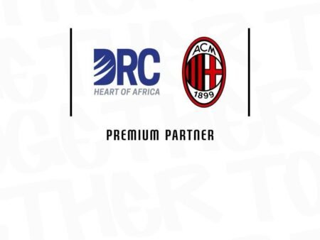 Sponsoring : avant Monaco, la RDC scelle un partenariat avec l’AC Milan (Officiel)
