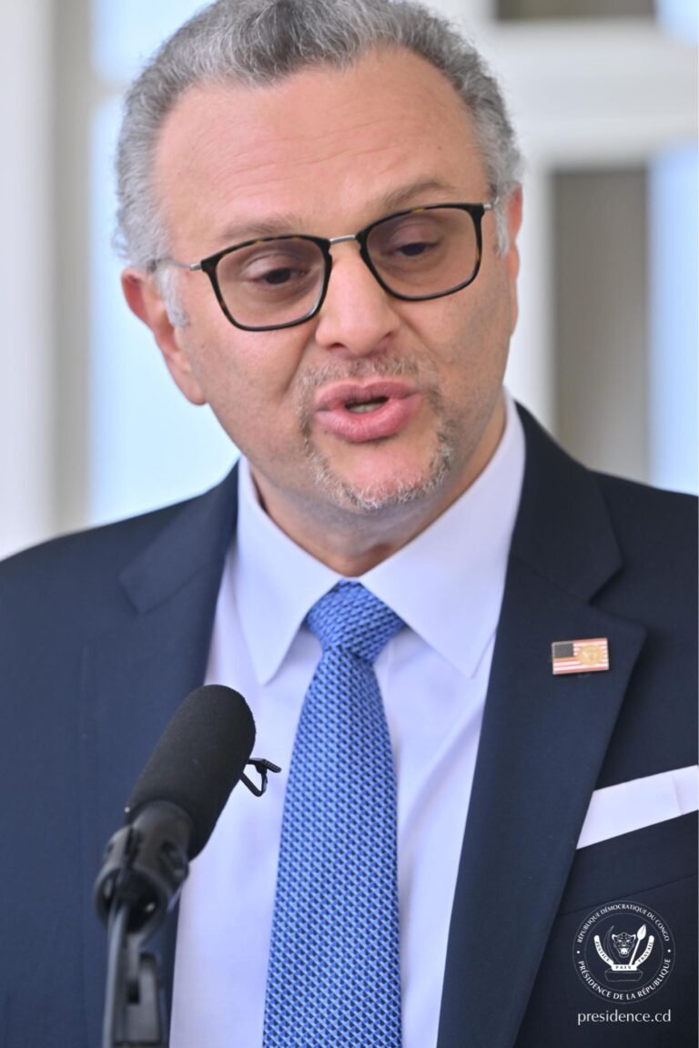 Le Potentiel: «Massad Boulos Rencontre le Ministre D’ÉTAT QATARI POUR DISCUTER SUR LA SITUIT