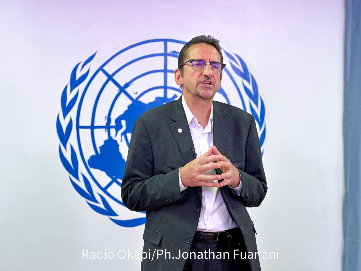 Bruno lemarquis alerte sur la situation critique de 7 millions de Dépllatés en rdc