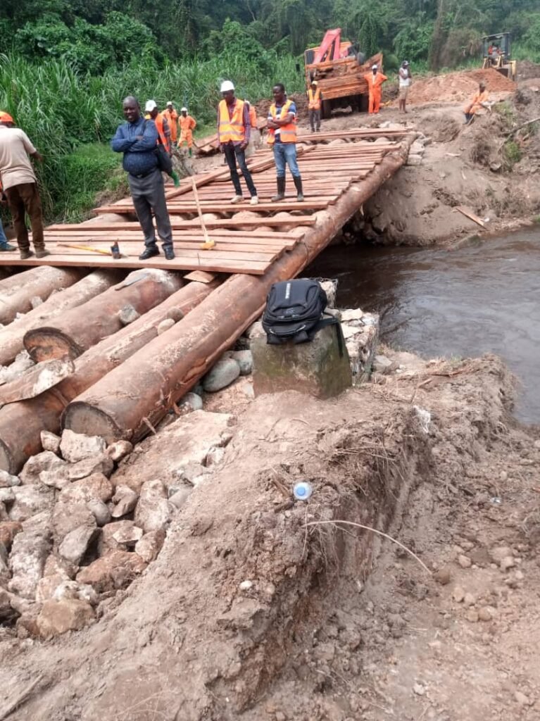 Beni : la société civile de Ruwenzori alerte sur la dégradation de deux ponts importants