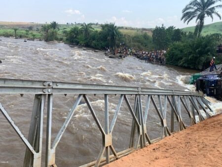 Effondration du Pont Kibi en ituri: Rupture des échanges commerciaux entre la rdc et le Soudan du Sud