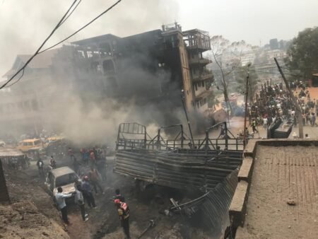 AU MOINS 24 Maisons Ravagés par un Incendie au Quartier Cahi à Bukavu, 36 FAMILLES SANS ABRIS