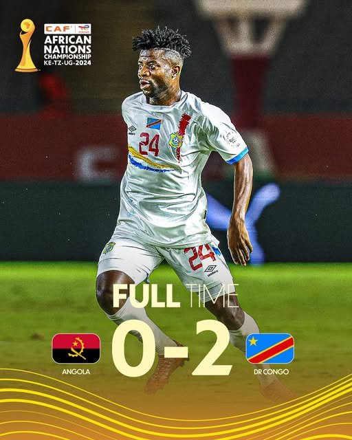 CHAN-2024 : la RDC dompte l’Angola (2-0)