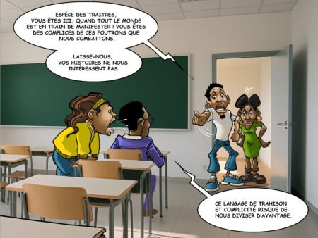 «Traît», «complice» Quand le Langage Divise en Période de conflit