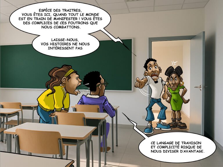 «Traît», «complice» Quand le Langage Divise en Période de conflit