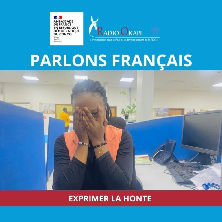 Exprimer La Honte | Radio okapi