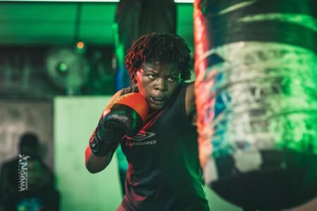 Goma : Daniella Muleketsi, étoile montante de la boxe congolaise, se prépare pour son duel contre Sabrina Mbwewe