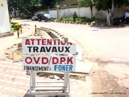 Plus de la Moitié du Budget de Kinshasa Affectée aux Travaux de Vorie Urbaine