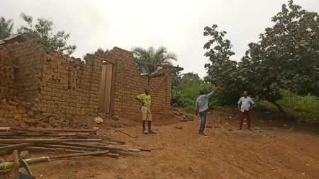 Kindu : 9 écoles endommagées par les pluies, les élèves étudient dans des conditions précaires