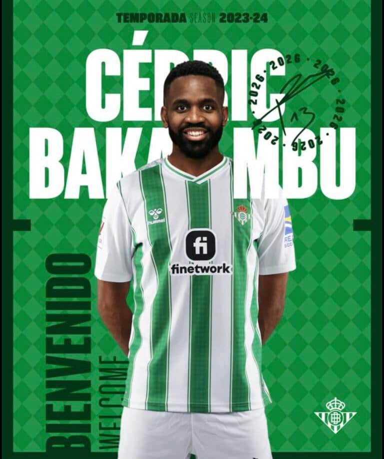 Liga: Cédric Bakambu bat le Record de 13 mais en 53 Matchs Avec le Real Betis