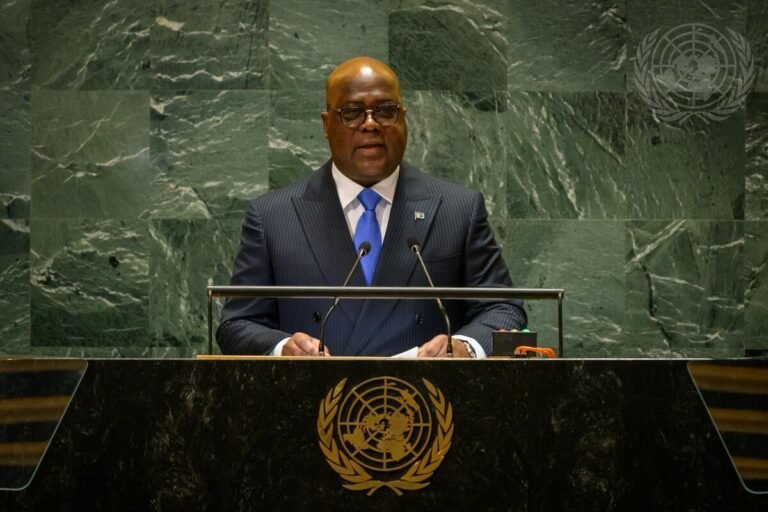 Felix tshisekedi à new-york pour la partie à la session de 80e de l’assemblée généale de l’onu