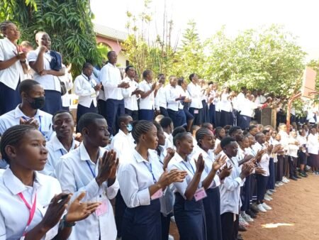 Les ÉLèves du CS Saint Jean de Beni Sensibilisés sur la culture de la Paix