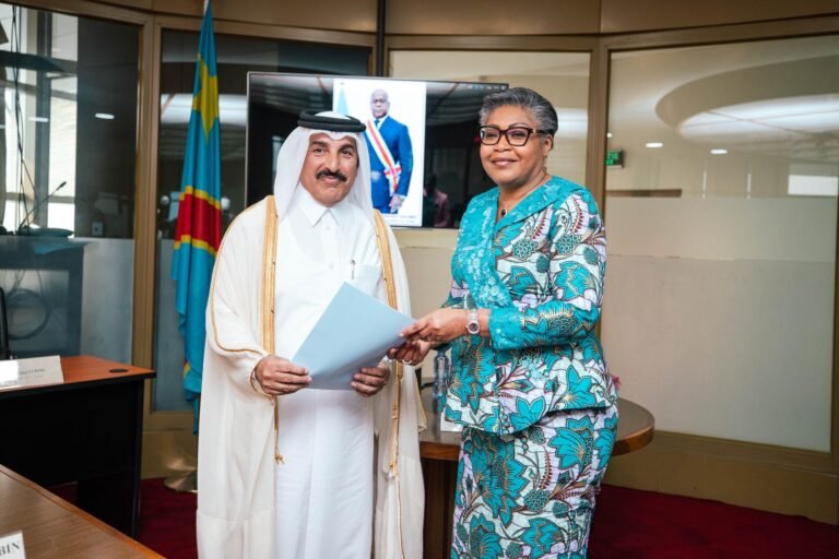 Rdc-qatar: Signature d’Une Letdre d’intention pour un investigement stratégique de 21 milliards USD
