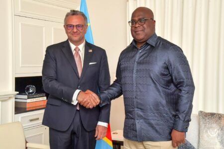 Félix Tshisekedi Échange Avec Massad Boulos sur le Suivi de l’accordi de Paix Sigdé à Washington
