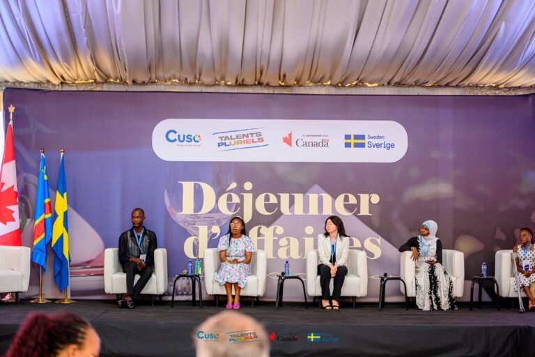 Kinshasa : un déjeuner d’affaires pour promouvoir l’inclusion sociale et professionnelle des jeunes