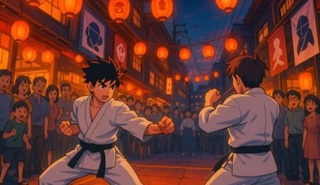 L’anime booste l’attrait mondial pour les arts martiaux japonais
