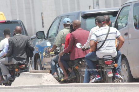 Kinshasa : interdiction réaffirmée des mototaxis dans la commune de la Gombe