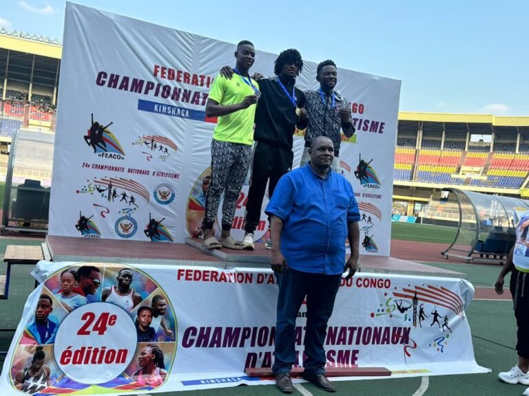 RDC/Athlétisme : Moïse Musonge signe un doublé 100 m – longueur