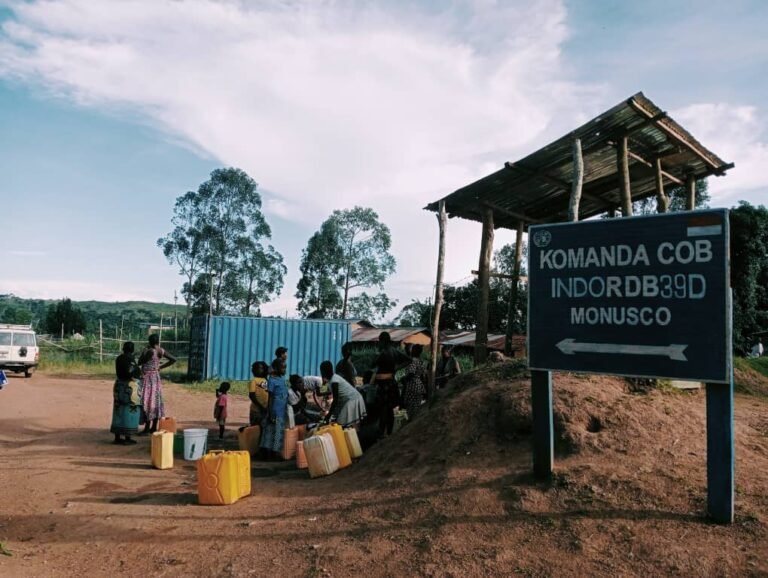 Jean-Pierre Bongamizi alerte sur la pénurie d’eau potable affectant plus de 13 000 habitants à Irumu-centre