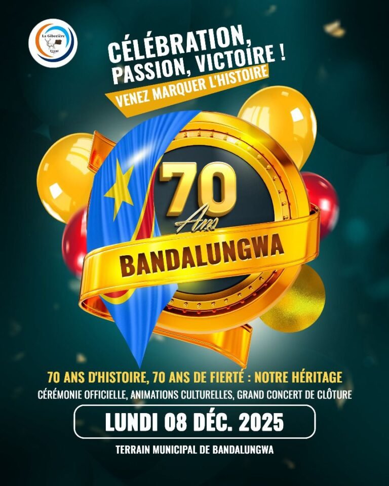 Kinshasa : la commune de Bandalungwa souffle ses 70 bougies