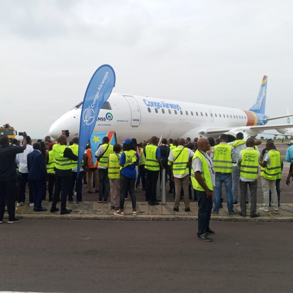 Congo Airways réceptionne un nouvel avion