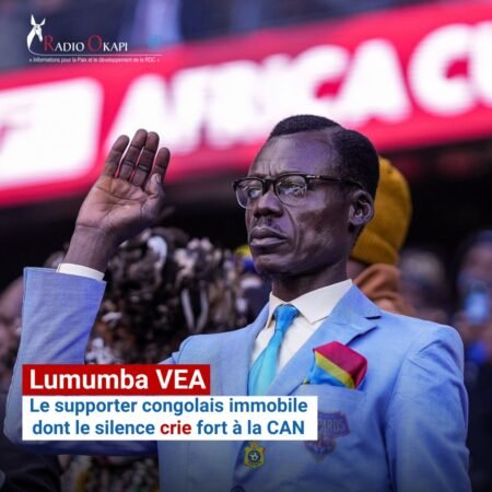 Lumumba VEA, le supporter congolais immobile dont le silence crie fort à la CAN 2025