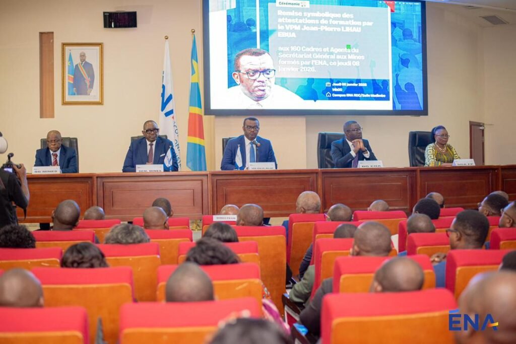 Au moins 160 agents et cadres du Secrétariat général des Mines formés sur la gouvernance minière