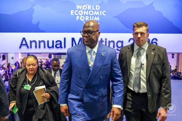 Félix Tshisekedi à Davos : « La transition énergétique mondiale exige une responsabilité collective »