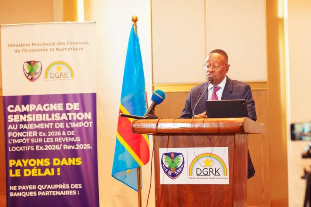 Lancement officiel de la campagne de sensibilisation au paiement de l’impôt foncier et des revenus locatifs à Kinshasa