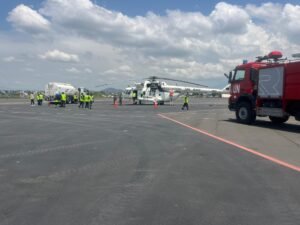 « Avec l’atterrissage de l’hélicoptère de la Monusco à l’aéroport de Goma, sur une espèce de perspective de paix », affirme le professeur Bob Kabamba