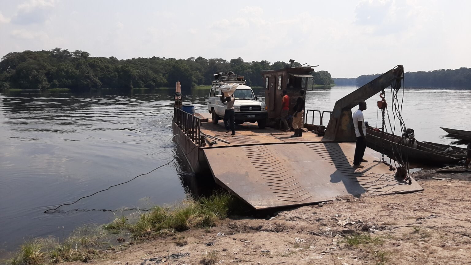 8 personnes portées disparues après un incident sur le bac Kalelu entre la Lomami et le Kasaï-Oriental