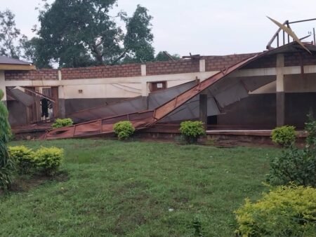 Des vents violents et pluies torrentielles ravagent Kabambare- centre au Maniema