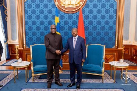 Félix Tshisekedi à Luanda pour discuter des initiatives de médiation