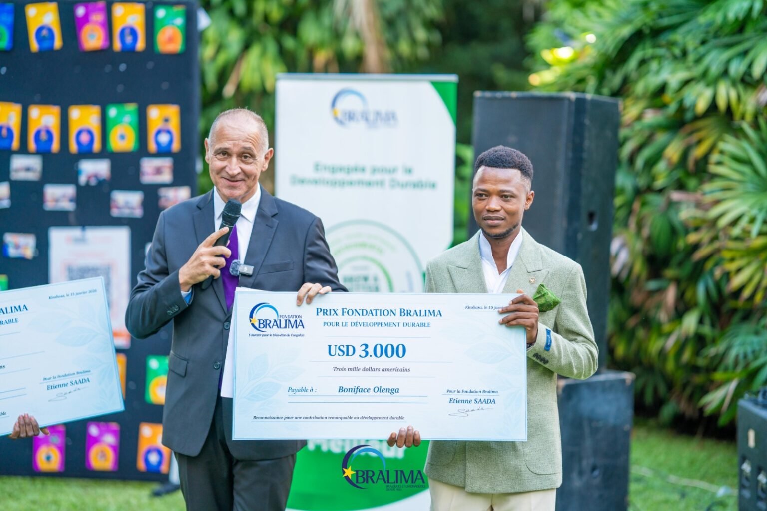 La BRALIMA prime 4 jeunes entrepreneurs issus d’Orange Corners RDC