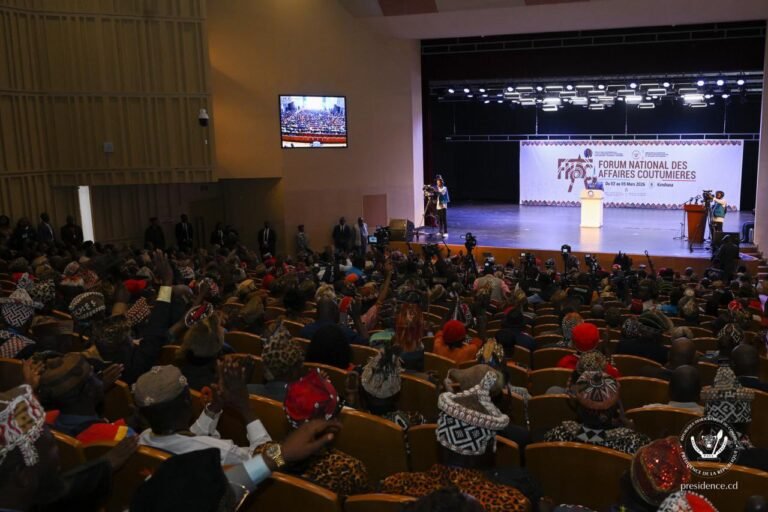 Forum des affaires coutumières : renforcement de l’autorité traditionnelle pour la stabilité et le développement en RDC