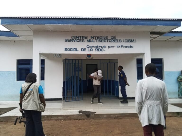 UNICEF et Heal Africa réhabilitent le centre de prise en charge des victimes de violences à Nyunzu
