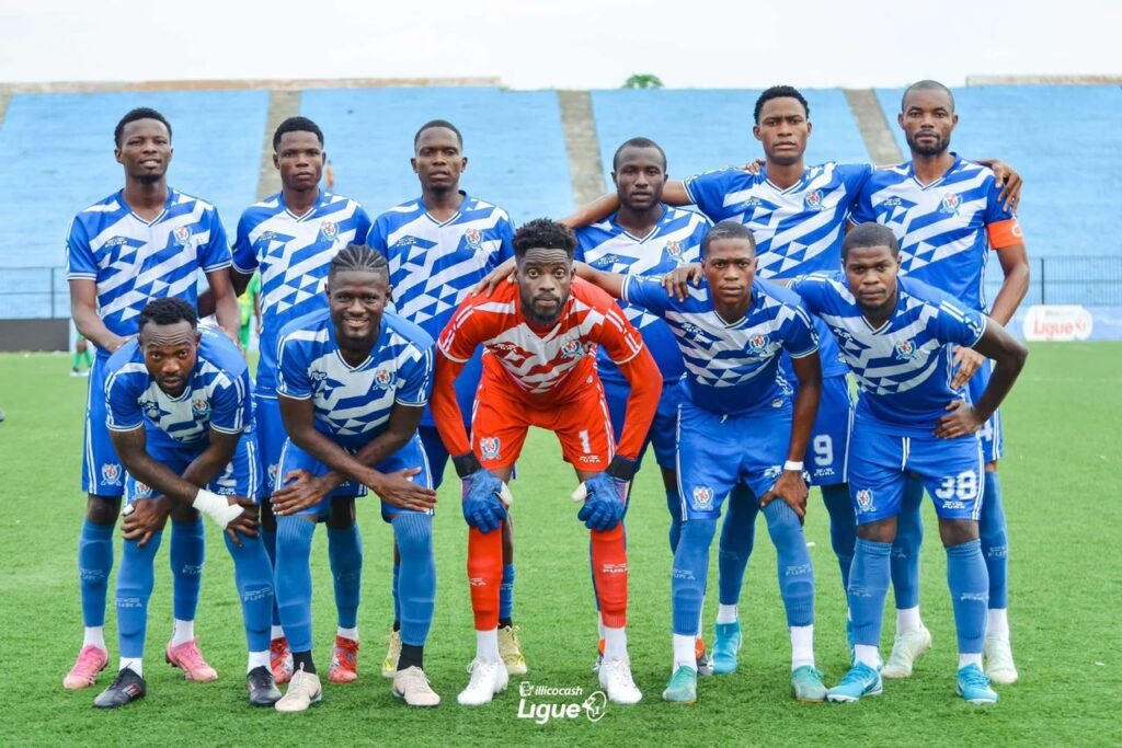 LINAFOOT : Céleste FC qualifié pour les Play-offs après sa victoire face au FC Les Aigles du Congo (2-1)