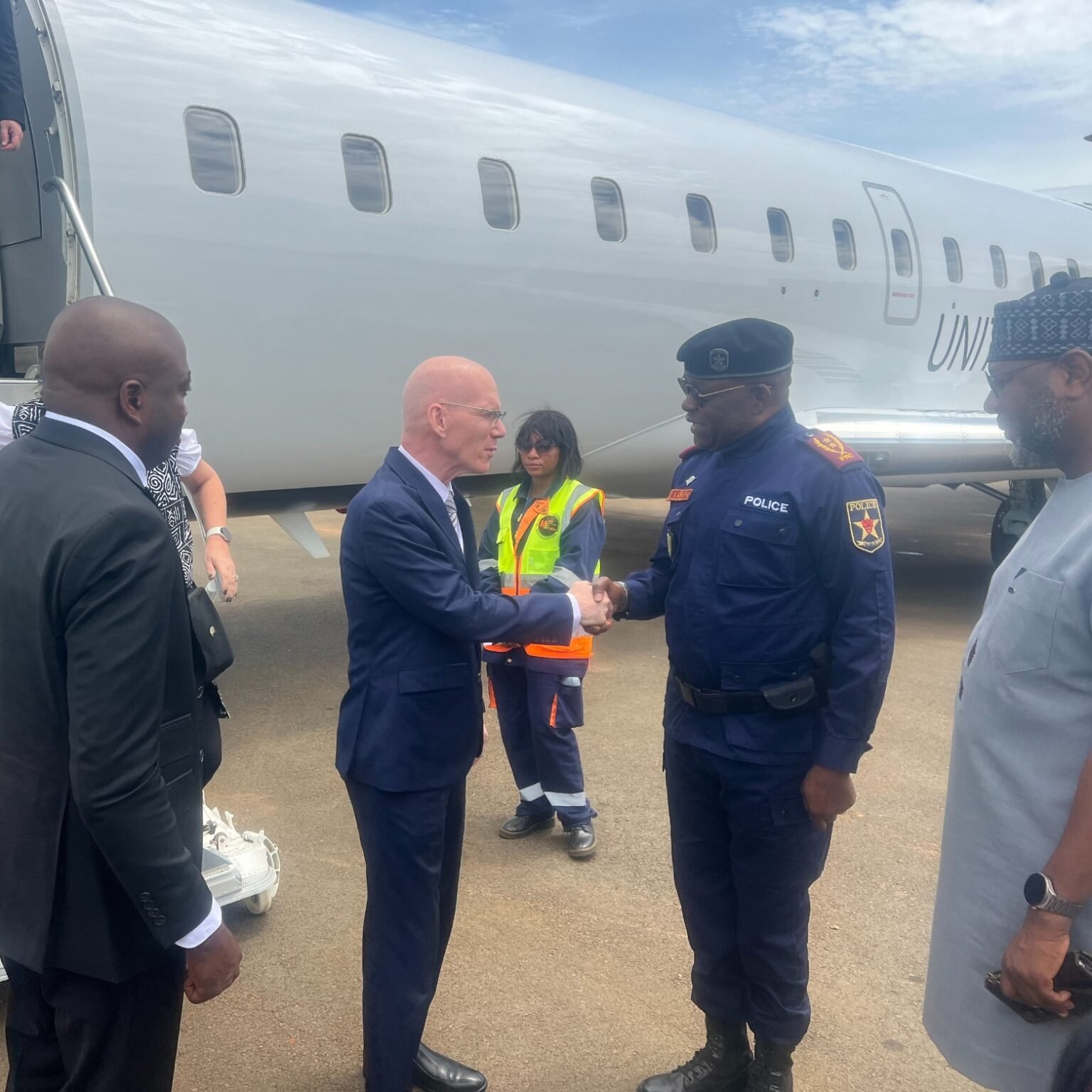 Première mission de terrain pour James Swan, nouveau chef de la MONUSCO au Nord-Kivu
