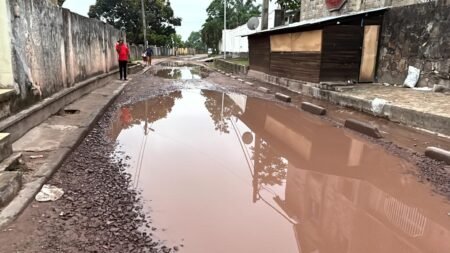 Les travaux de réhabilitation de la voirie de Gemena piétinent