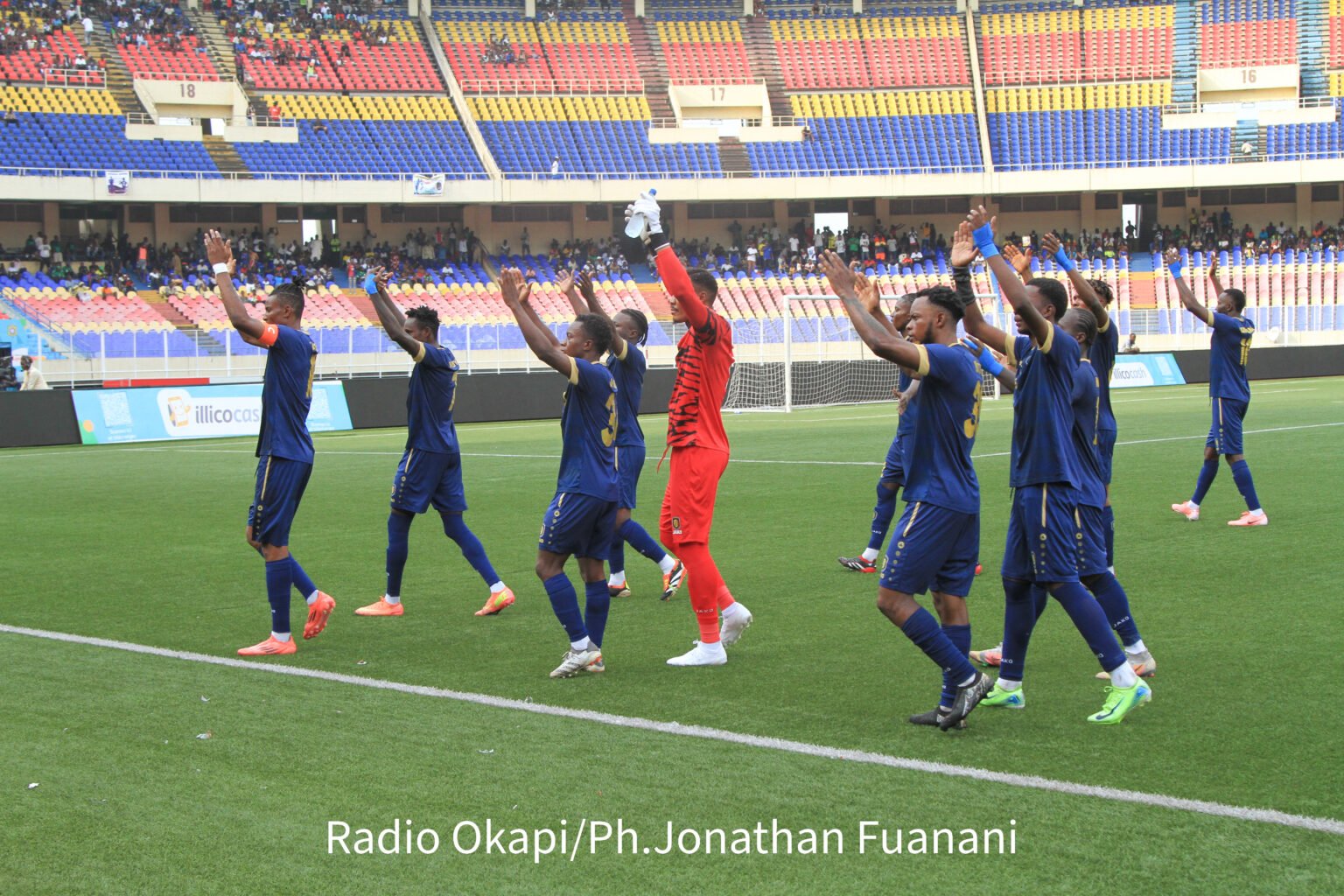 LINAFOOT/Play‑Offs : Le FC Les Aigles du Congo domine Maniema Union et prend la tête avec 8 points