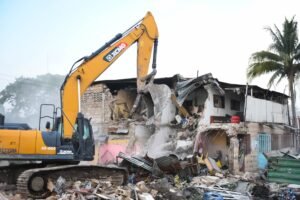 Kinshasa : poursuite de l’opération de démolition aux abords du marché central