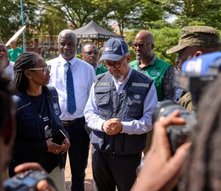 A Bunia, le patron de l’OMS réaffirme sa solidarité avec les populations touchées par Ebola