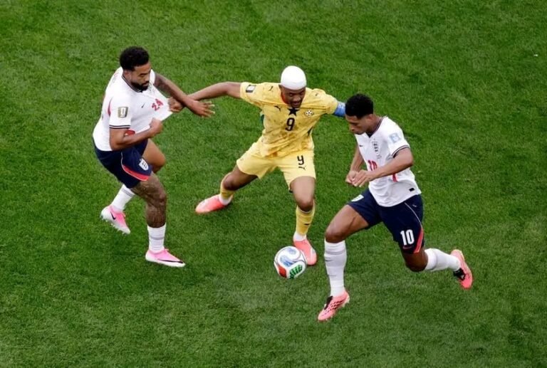 Coupe du Monde 2026: le Ghana arrache un nul précieux devant l’Angleterre
