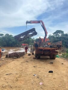 A Mambasa, l’effondrement du pont Ituri 2 paralyse le trafic sur la RN44