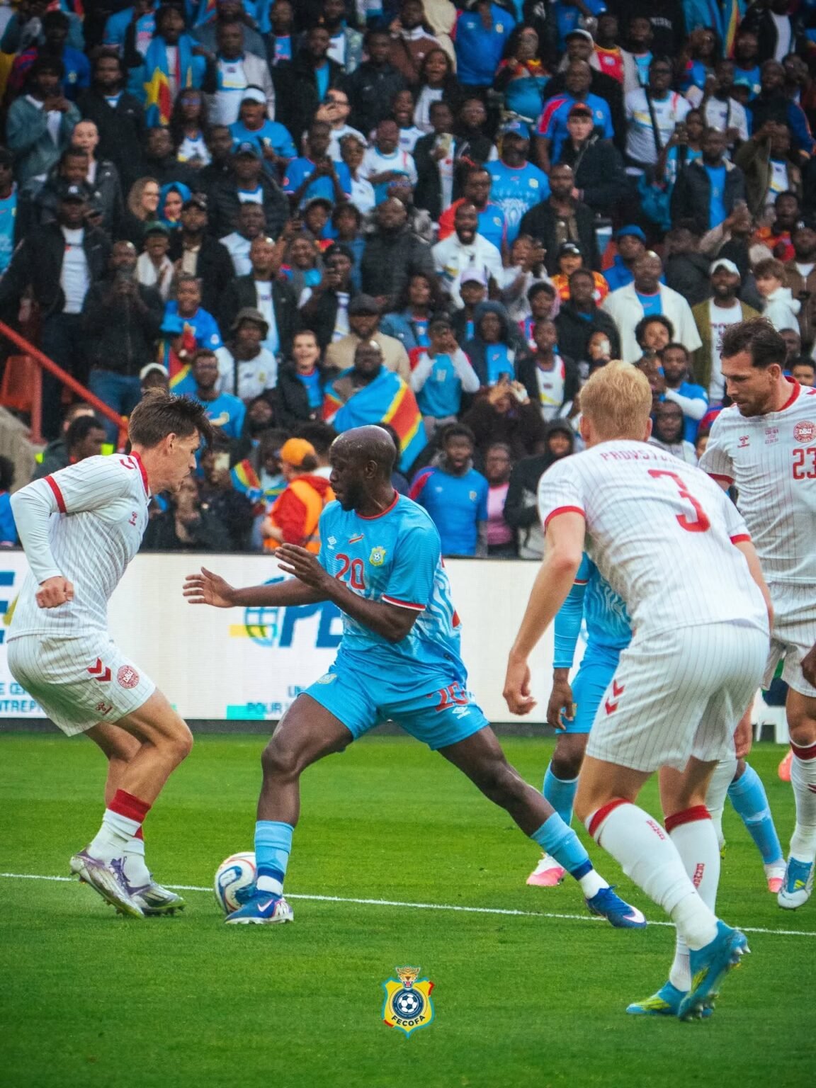 Mondial 2026/Amical : la RDC et le Danmark se neutralisent à Liège