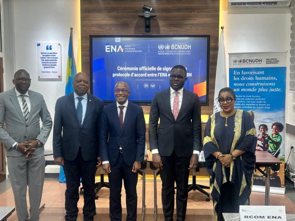 Signature d’un protocole d’accord ENA-BCNUDH pour limiter les dérives administratives