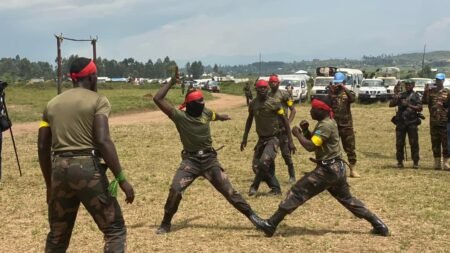80 militaires des FARDC formés au combat en jungle et au respect du droit humanitaire à Beni